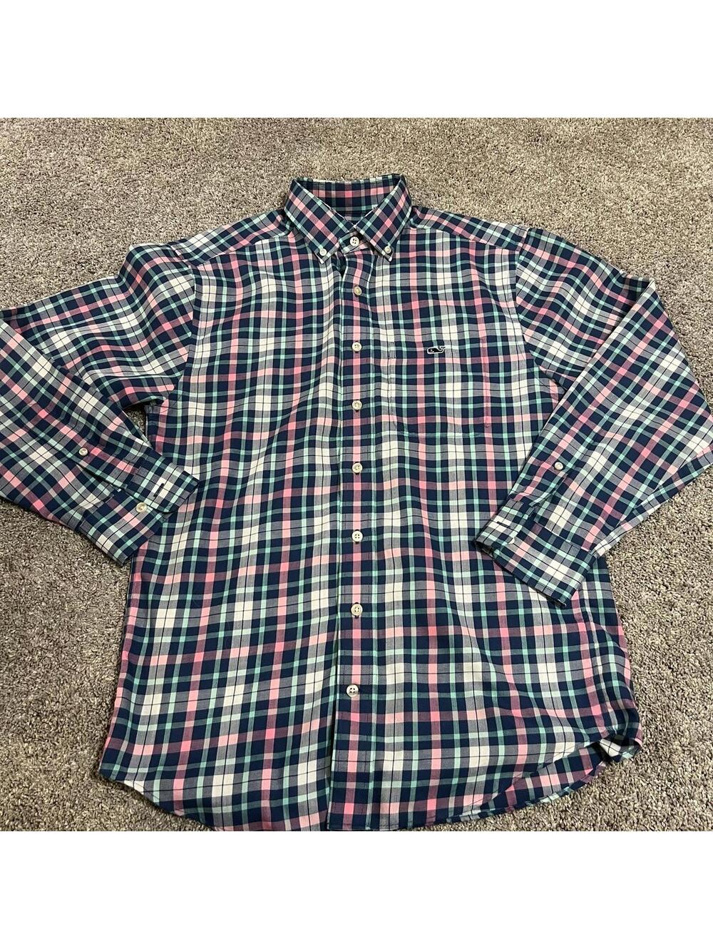 Vineyard Vines Classic Fit Tucker Men’s Button Down size Small